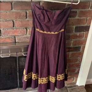 Anthropologie Girls from Savoy dress